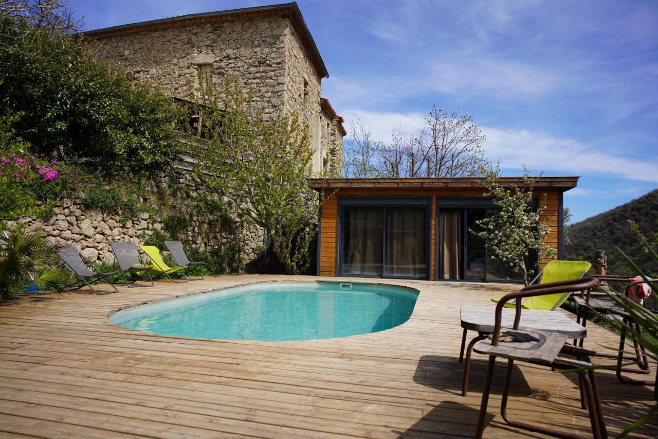 Mas Montet Chez Raphael Villa Valleraugue Exterior photo