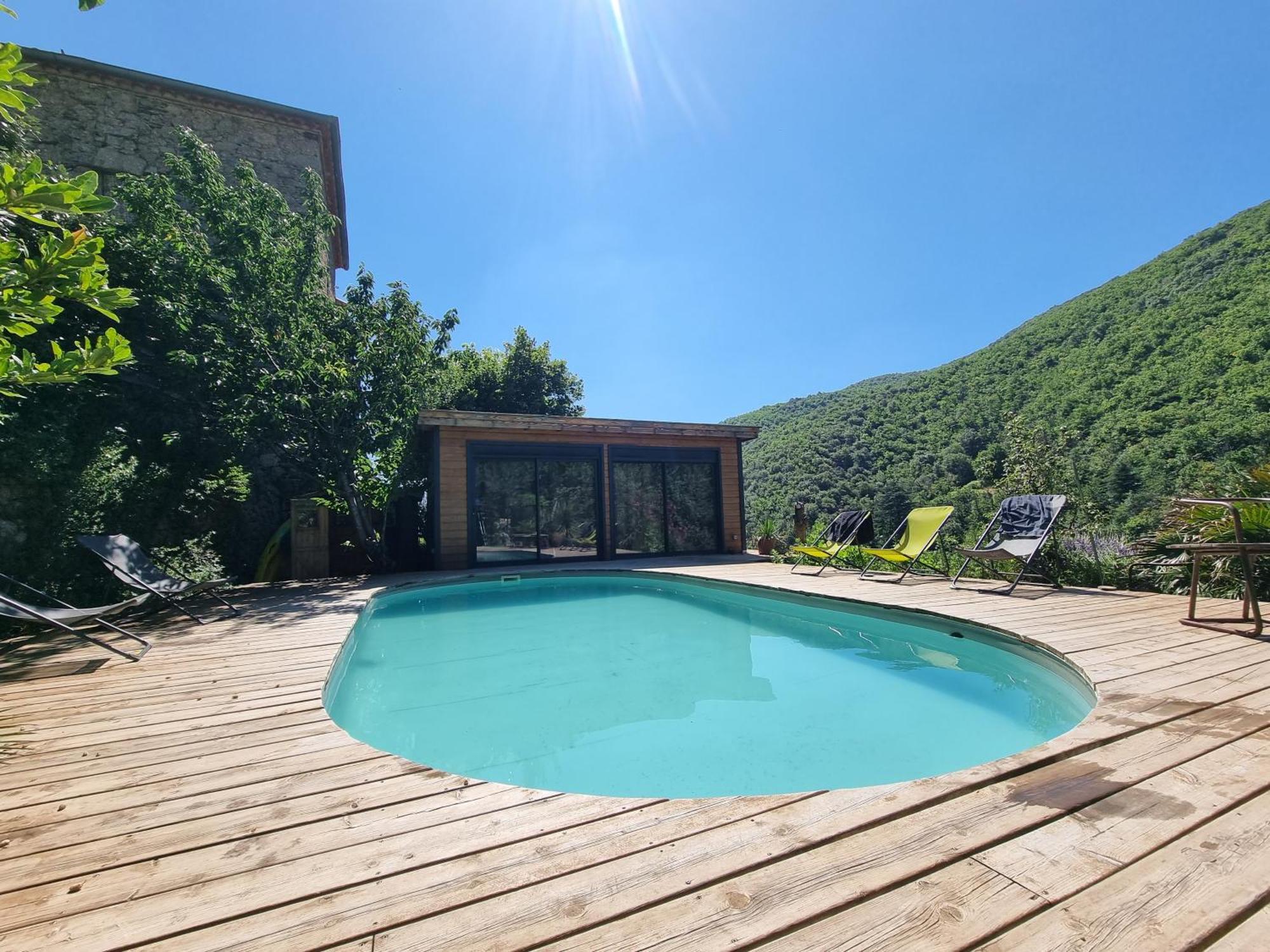 Mas Montet Chez Raphael Villa Valleraugue Exterior photo