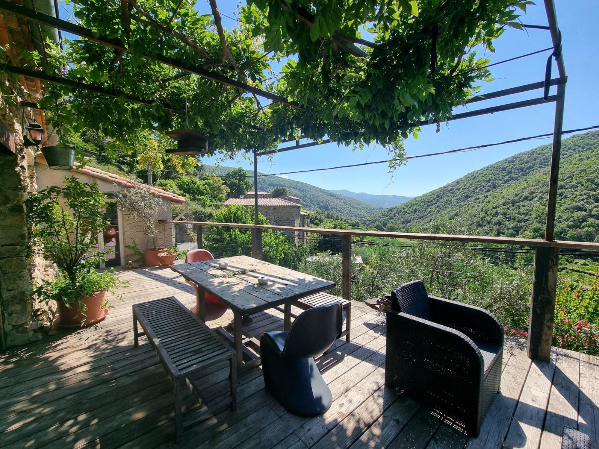 Mas Montet Chez Raphael Villa Valleraugue Exterior photo